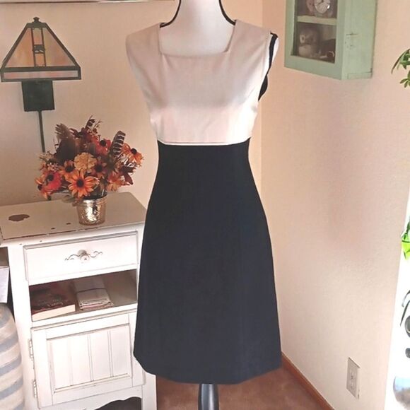 INC International Concepts Colorblock Dress - Picture 1 of 9